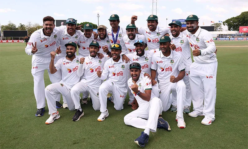 Bangladesh stunned Australia by nine wickets in Darwin to claim their first Test victory on Australian soil after a dominant all-round performance.