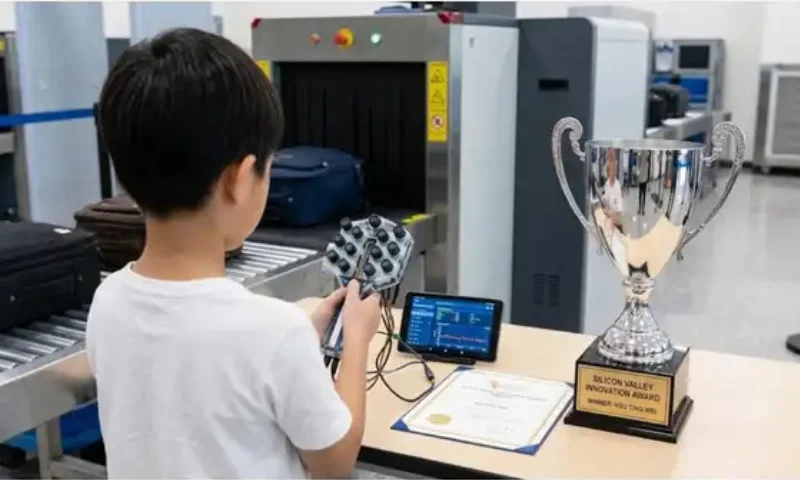 10 year old made an AI powered electronic nose