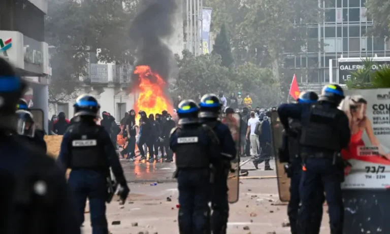 France plans to deploy 70,000 police for fresh protests as museums close, march restrictions tighten and tensions rise ahead of presidential elections.
